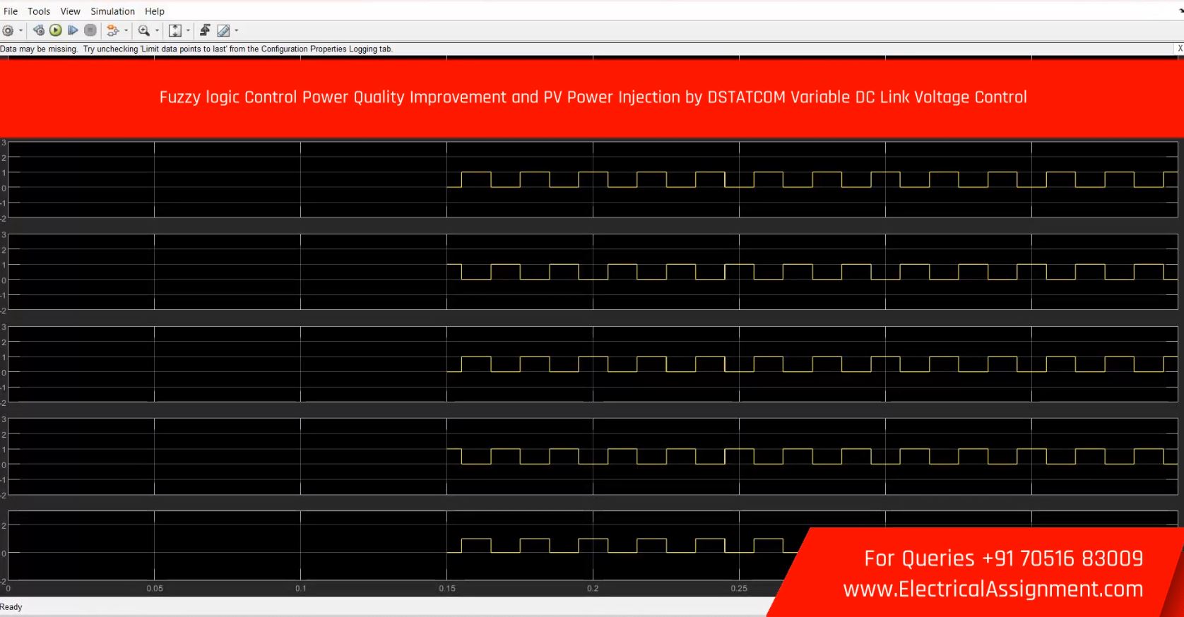Fuzzy logic Control Power Quality Improvement and PV Power Injection by DSTATCOM Variable DC Link Voltage Control screenshot 5